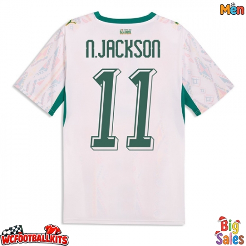 Senegal Nicolas Jackson #11 Replica Home Stadium Shirt World Cup 2026 Short Sleeve